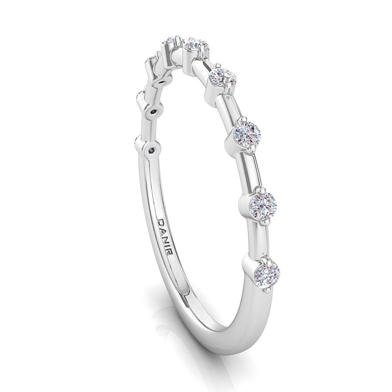 18K White Gold Amelia Diamond Eternity Ring