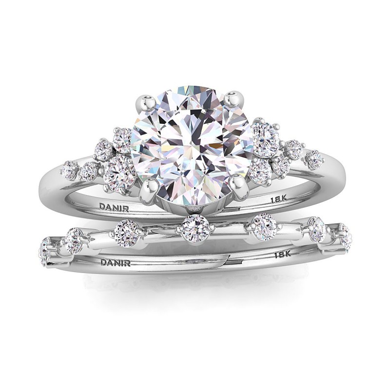 18K White Gold Amelia Diamond Eternity Ring