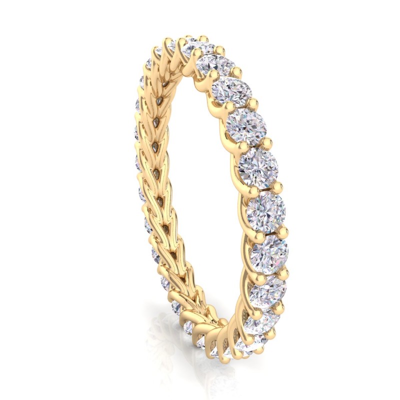 18K Yellow Gold Anne Eternity Ring