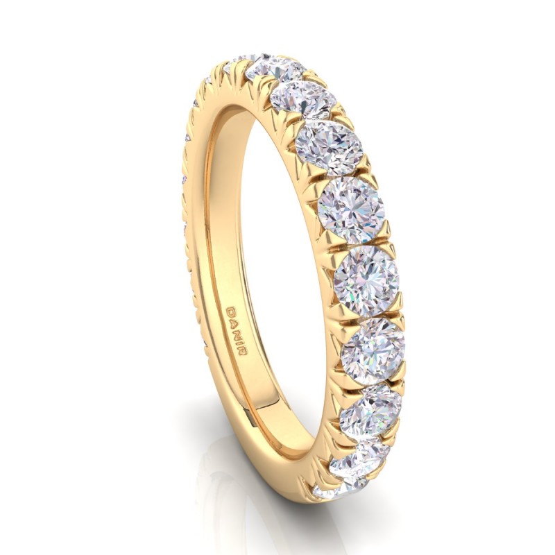 18K Yellow Gold <br> 18K Yellow Gold Elenore Diamond Ring