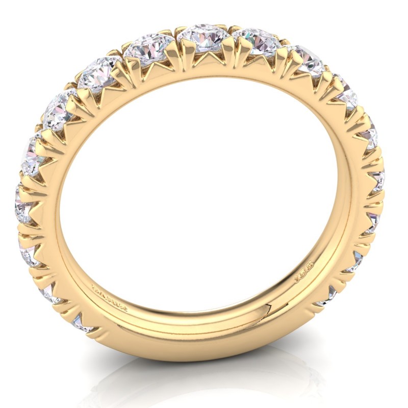 18K Yellow Gold Elenore Diamond Ring