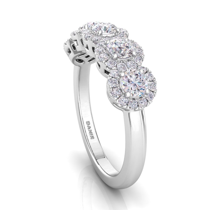 18K White Gold <br> 18K White Gold Felicity Diamond Ring