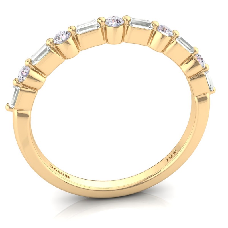 18K Yellow Gold Harlow Diamond Ring