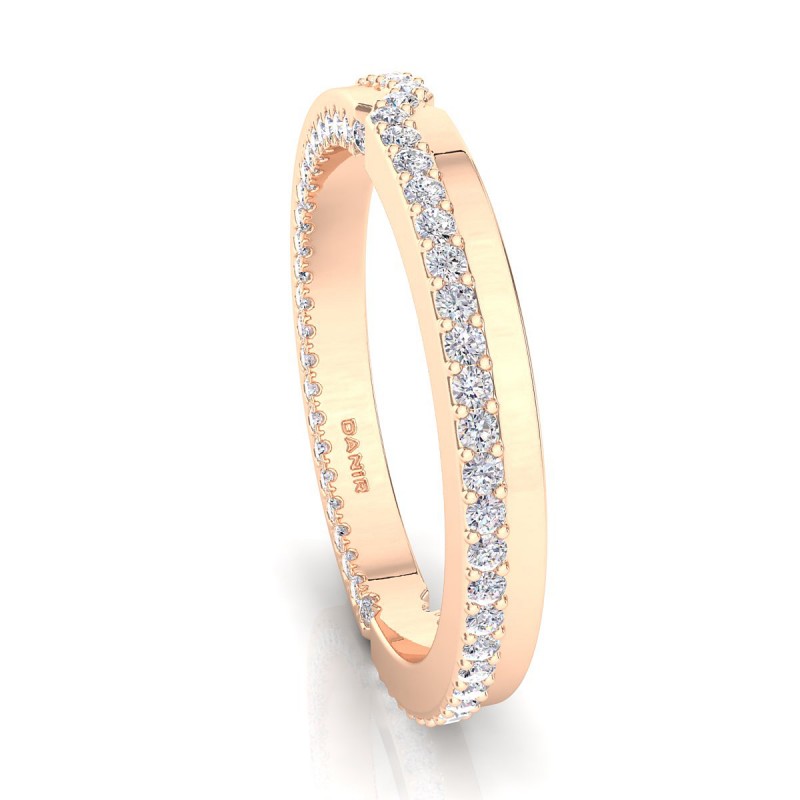 18K Rose Gold Joanna Diamond Ring
