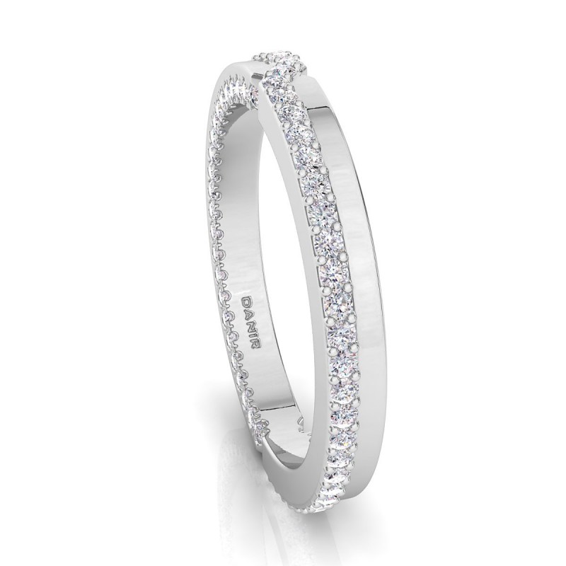 18K White Gold <br> 18K White Gold Joanna Diamond Ring