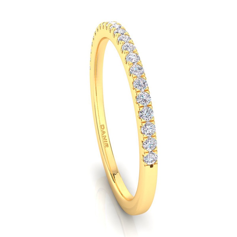 18K Yellow Gold Joy Diamond Eternity Ring