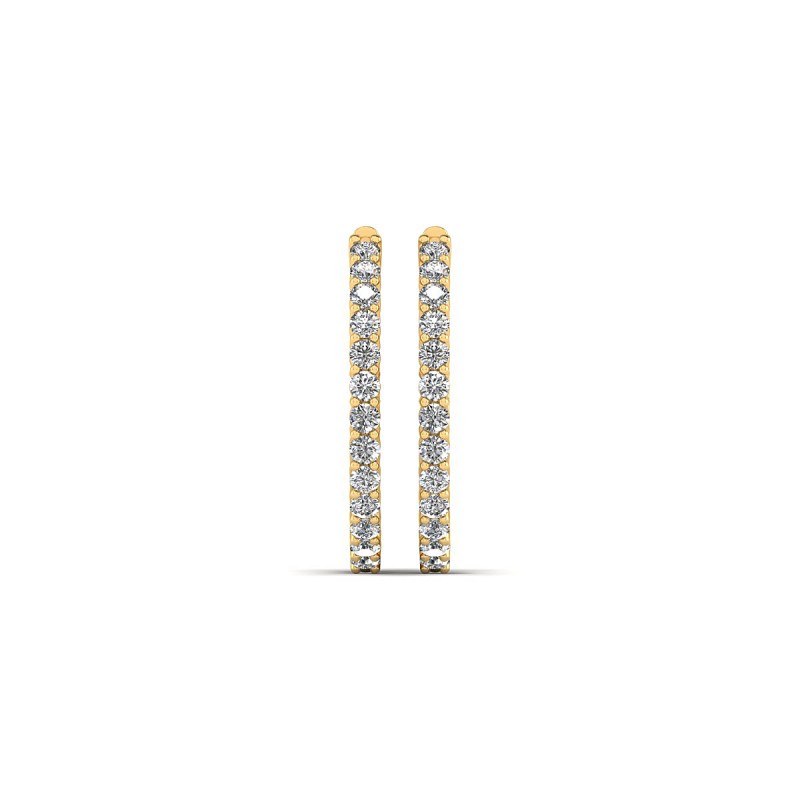 18K Yellow Luxe Emma Diamond Earrings 
