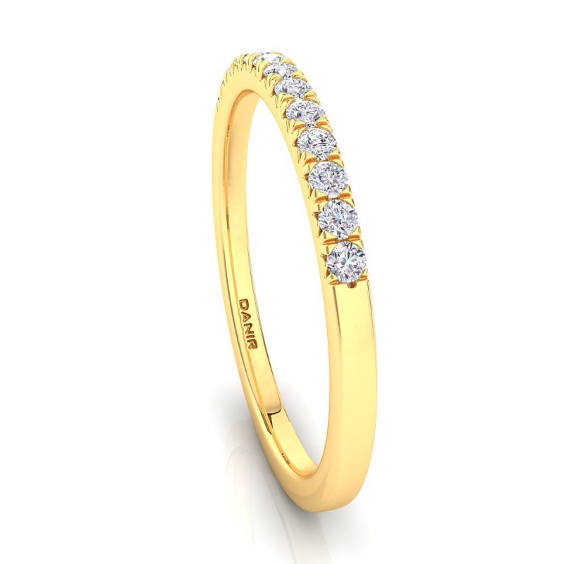18K Yellow Gold Odysee Diamond Eternity Ring