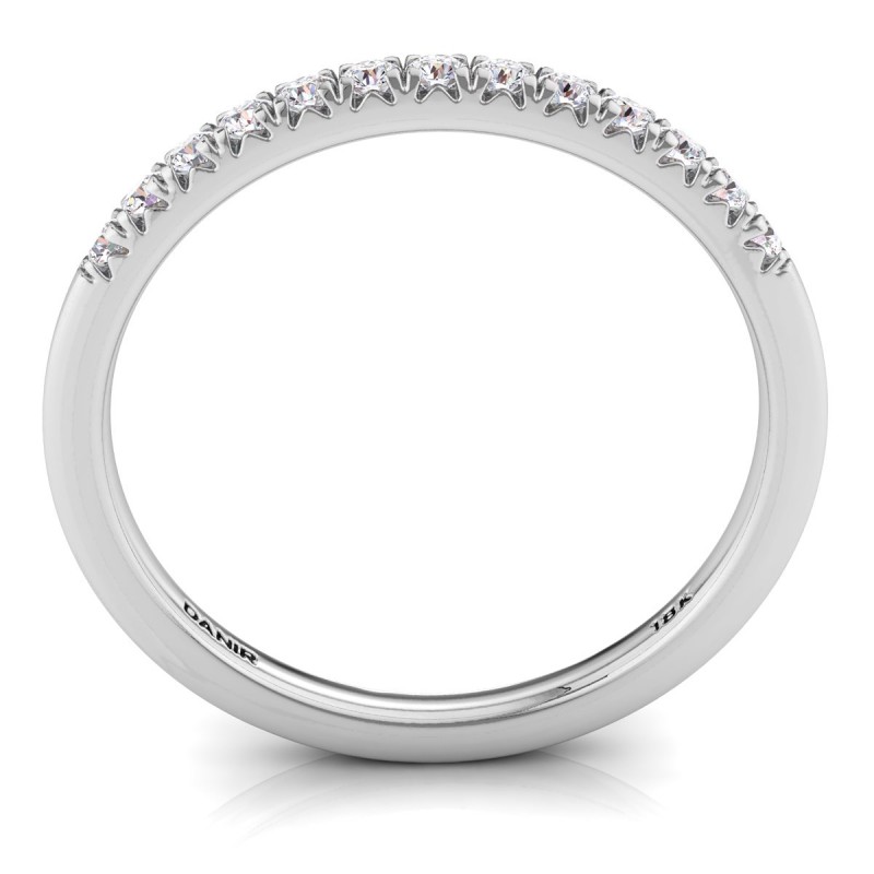 18K White Gold <br> 18K White Gold Odysee Diamond Eternity Ring