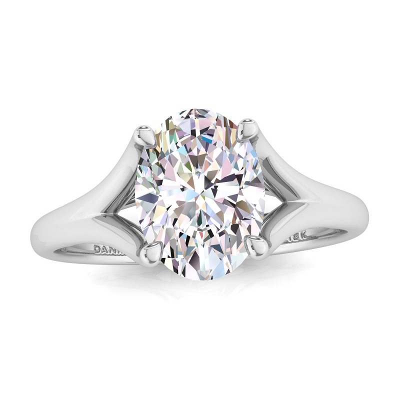 Reve Diamond Engagement Ring Oval White Gold 