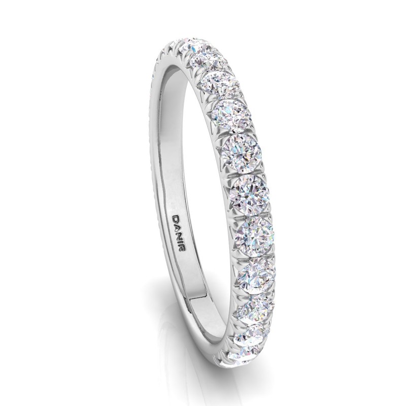 18K White Gold Luxe Sierra Diamond Eternity Ring