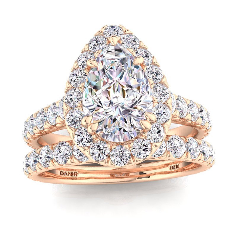 18K Rose Gold Luxe Sierra Diamond Eternity Ring