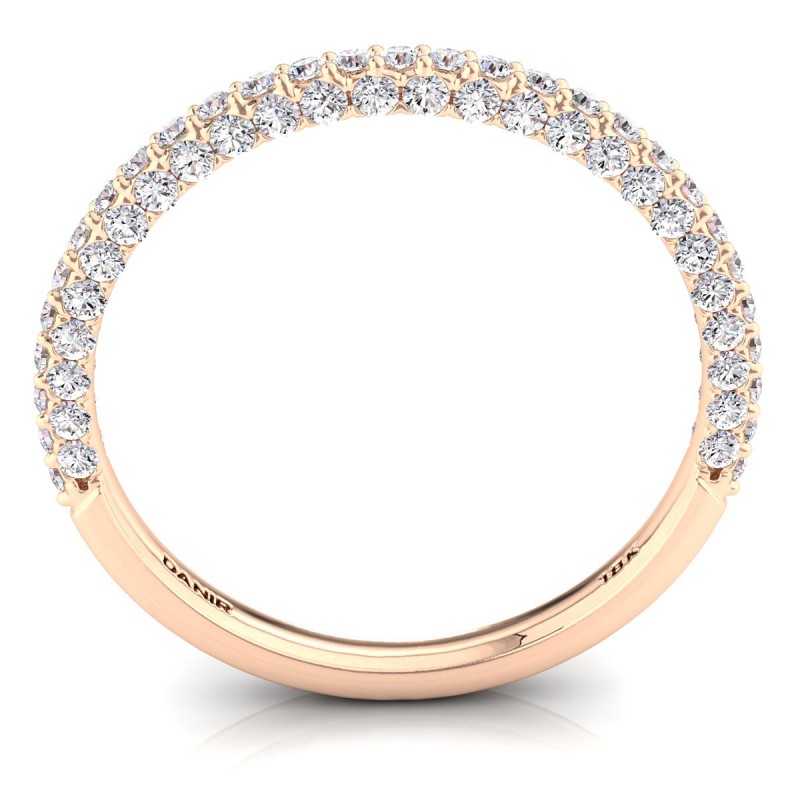 18K Rose Gold Valentina Diamond Eternity Ring