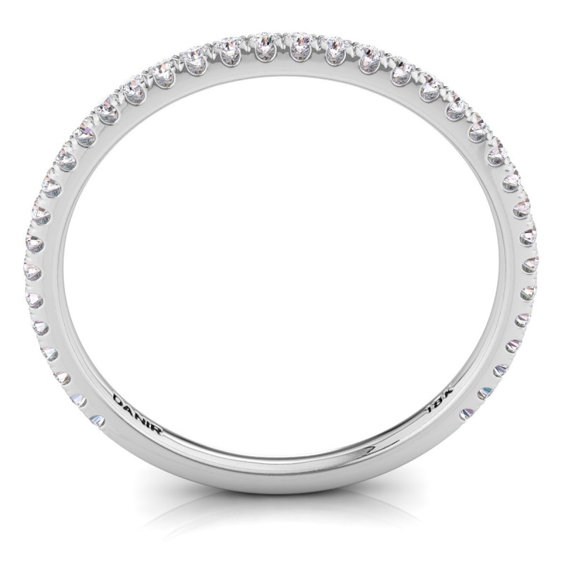 18K White Gold <br> 18K White Gold Vivienne Diamond Eternity Ring