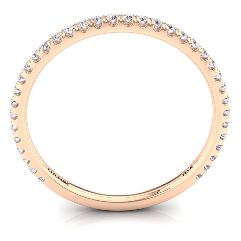 18K Rose Gold Vivienne Diamond Eternity Ring
